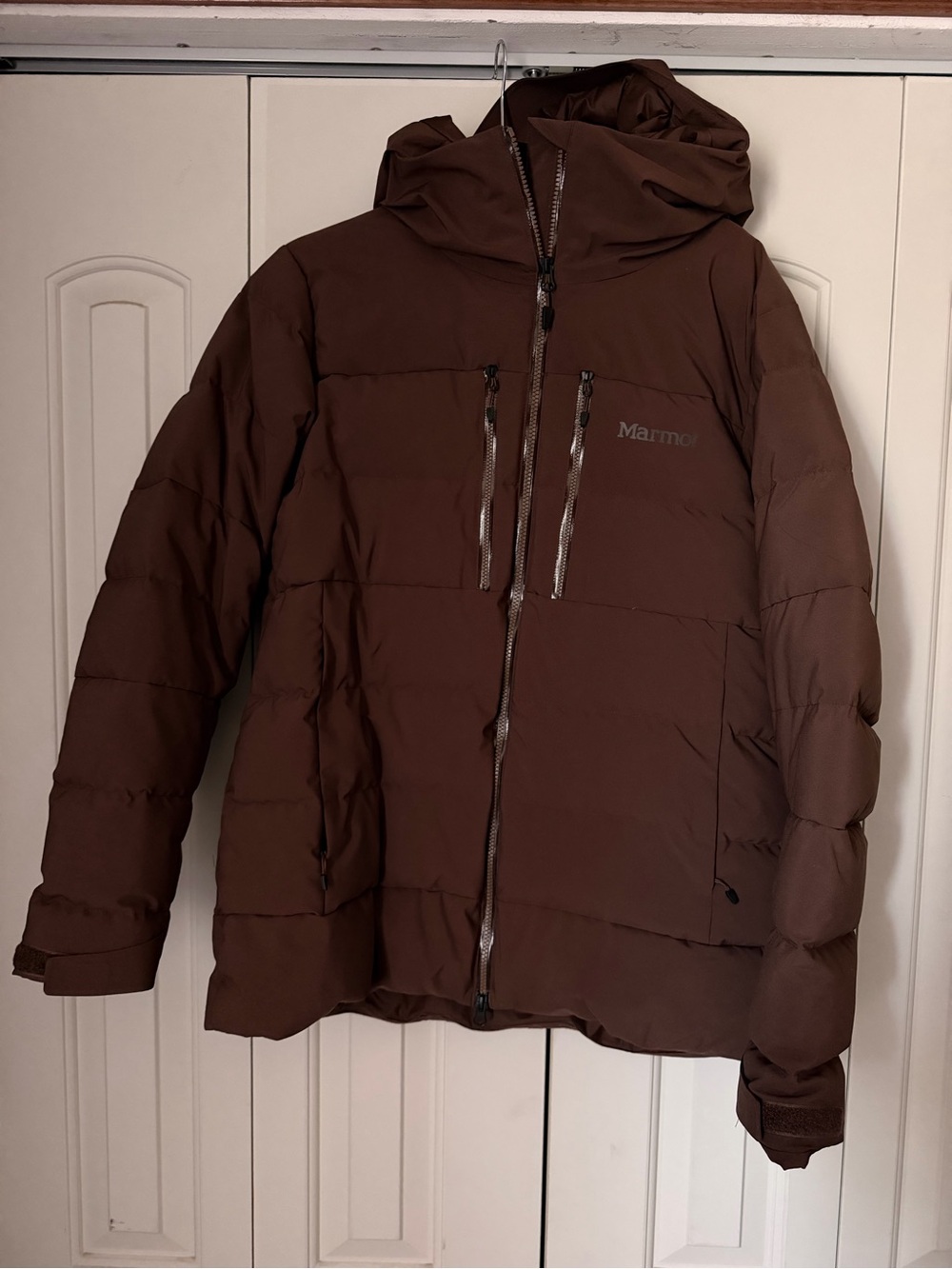 Marmot Women’s Insulated Hooded Jacket - Brown